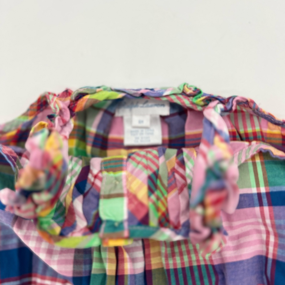 Ralph Lauren Baby Girl Multicolor Romper One Piece 6 Months - Picture 3 of 5
